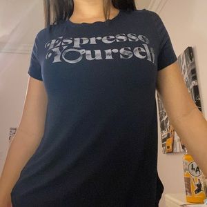 Abercrombie Navy “Espresso Yourself” Soft Top